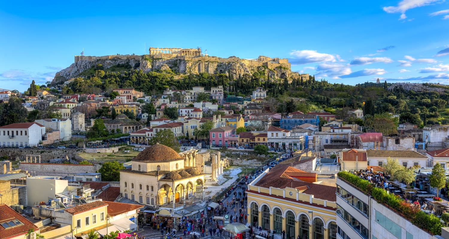 Athens to Santorini