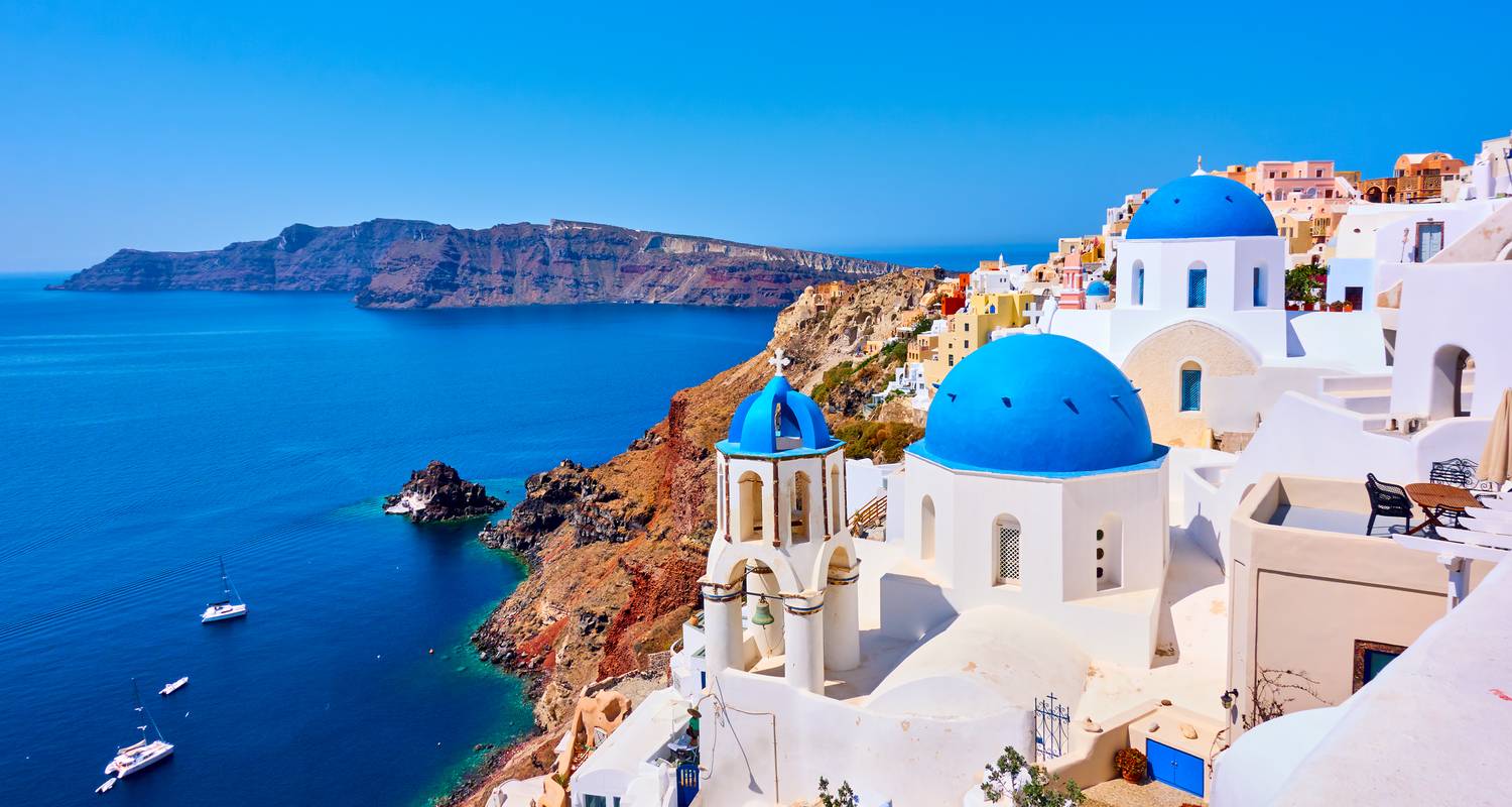 Greek Island Paros, Ios & Santorini Sunsets